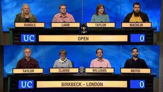 Episode 24 The Open University v Birkbeck