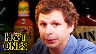 Episode 9 Michael Cera Experiences Mouth Pains While Eating Spicy Wings