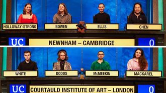 Episode 13 Newnham, Cambridge v Cortauld Institute