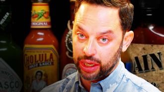 Episode 22 Nick Kroll Delivers a PSA While Eating Spicy Wings