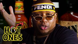 Episode 6 E-40 Asks a Fan to Save Him While Eating Spicy Wings