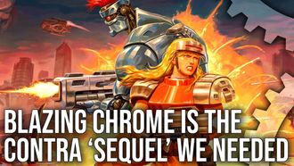 Episode 14 Blazing Chrome is the Contra 'Sequel' We Needed: DF Retro x Modern Analysis!