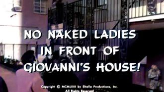 Episode 28 No Naked Ladies in Front of Giovanni's House!