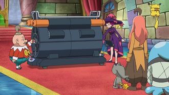 Episode 34 Fierce Battle in the Monster Ball Factory! Pikachu VS Nyarth!!