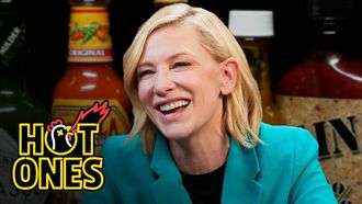 Episode 5 Cate Blanchett Pretends No One's Watching While Eating Spicy Wings