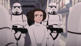 Episode 7 Princess Leia vs. Darth Vader - A Fearless Leader