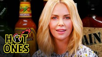 Episode 8 Charlize Theron Takes a Rorschach Test While Eating Spicy Wings