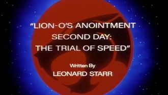 Episode 42 Lion-O's Anointment Second Day: The Trial of Speed