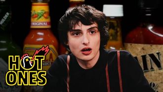 Episode 6 Finn Wolfhard Embraces Insanity While Eating Spicy Wings
