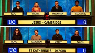 Episode 10 Jesus, Cambridge v St Catherine's, Oxford