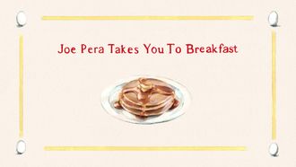 Episode 2 Joe Pera Takes You To Breakfast