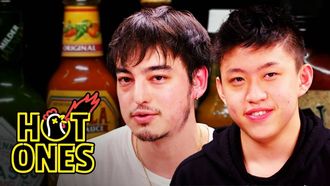 Episode 6 Joji and Rich Brian Play the Newlywed Game While Eating Spicy Wings