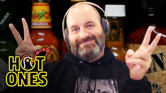 Episode 1 Tom Segura Keeps It High and Tight While Eating Spicy Wings
