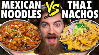 Episode 43 Mexican Thai Food vs. Thai Mexican Food Taste Test