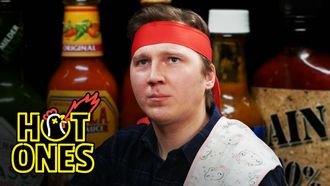 Episode 12 Paul Dano Needs a Burp Cloth While Eating Spicy Wing
