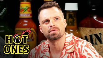 Episode 4 Sebastian Stan Learns About Himself While Eating Spicy Wings