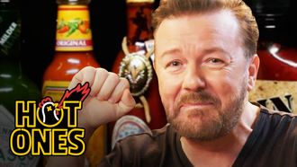Episode 4 Ricky Gervais Pits His Mild British Palate Against Spicy Wings