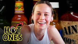Episode 2 Brie Larson Takes on a New Form While Eating Spicy Wings