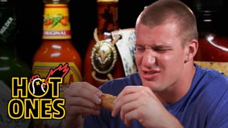 Episode 16 Rob Gronkowski Gets Blindsided by Spicy Wings