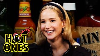 Episode 6 Jennifer Lawrence Sobs in Pain While Eating Spicy Wings