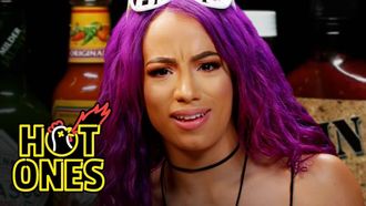Episode 2 Sasha Banks Bosses Up While Eating Spicy Wings