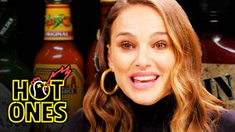 Episode 2 Natalie Portman Pirouettes in Pain While Eating Spicy Wings