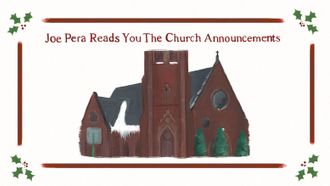 Episode 6 Joe Pera Reads You The Church Announcements