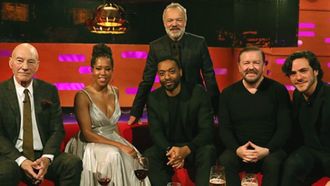 Episode 19 Sir Patrick Stewart/Regina King/Chiwetel Ejiofor/Ricky Gervais/Jack Savoretti