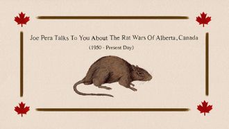 Episode 8 Joe Pera Talks To You About The Rat Wars of Alberta, Canada (1950 - Present Day)