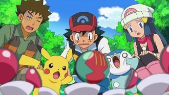 Episode 25 Eve of Battle! Satoshi's Pokémon All Together!!