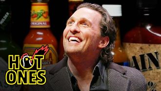 Episode 4 Matthew McConaughey Grunts It Out While Eating Spicy Wings