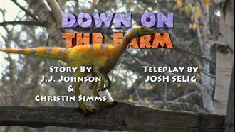 Episode 25 Down on the Farm/The Time Traveler's Dino