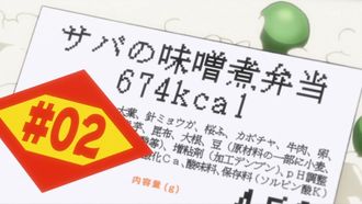 Episode 2 Mackerel Boiled in Miso Bento 674kcal