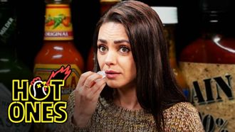 Episode 6 Mila Kunis Hits the Ranch While Eating Spicy Wings