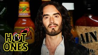 Episode 11 Russell Brand Serenades Superfan Brett Baker While Eating Spicy Wings