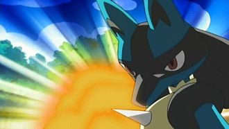Episode 14 Lucario! Wave Bomb of Anger!!