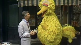 Episode 130 During a Heat Wave, Oscar Finds He Has No One to Bother. Later, Fred Rogers of Mister Rogers' Neighborhood Judges a Race Between Big Bird and Snuffy.