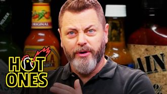 Episode 7 Nick Offerman Gets the Job Done While Eating Spicy Wings