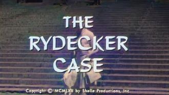 Episode 31 The Rydecker Case