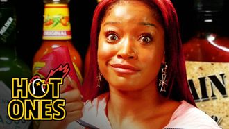 Episode 12 Keke Palmer Laughs Uncontrollably While Eating Spicy Wings