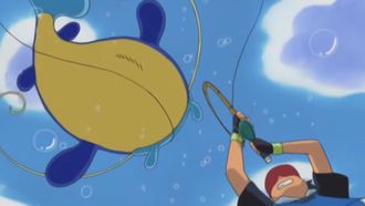 Episode 35 Showdown! Fishing Master and the Giant Namazun!