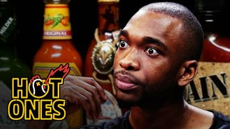 Episode 27 Jay Pharoah Has a Staring Contest While Eating Spicy Wings