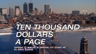 Episode 6 Ten Thousand Dollars a Page