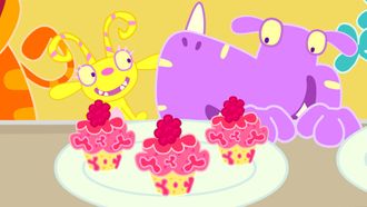 Episode 10 Blushberry Blob Cakes
