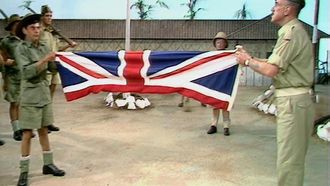 Episode 1 Showing the Flag