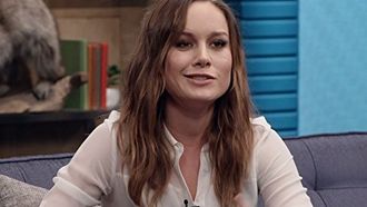 Episode 23 Brie Larson Wears a Billowy Long-Sleeve Shirt and White Saddle Shoes