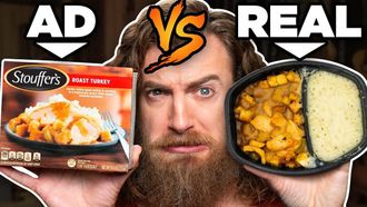 Episode 5 Frozen Food Ads vs. Real Life Food (Test)