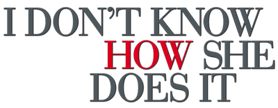 I Don't Know How She Does It logo