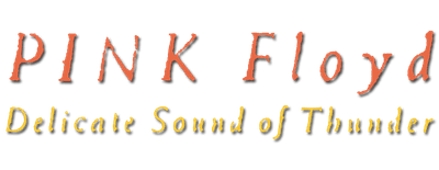 Pink Floyd: Delicate Sound of Thunder logo