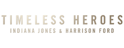 Timeless Heroes: Indiana Jones and Harrison Ford logo